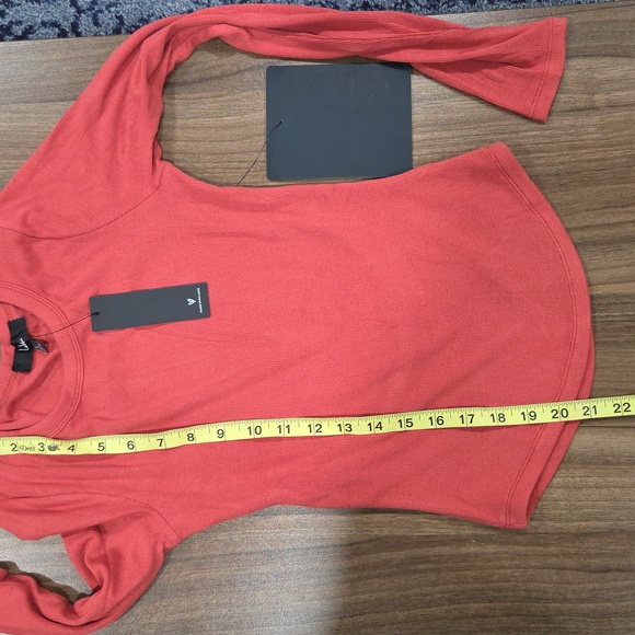 Lulus Got My Back Rust Orange Long Sleeve Backless Top Size M - Picture 6 of 8